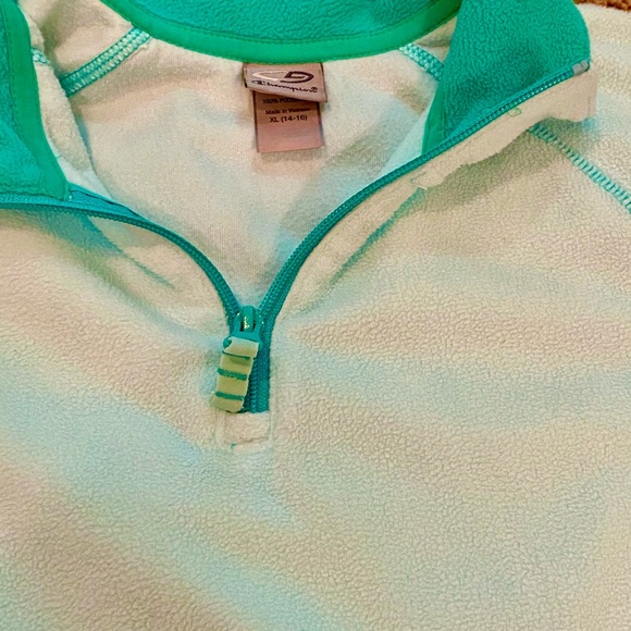 Kids Champion Quarter-Zip Collared Pullover - Picture 2 of 5